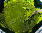 A picture of step 3 of Green Tea Coconut Candy.