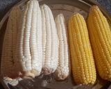 Foto langkah ke 2 dari resep Binte Jagung manis dan jagung pulut.