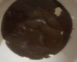 A picture of step 6 of Orio biscuits cake.