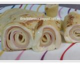 Foto del paso 7 de la receta Crepes de jamón york y queso