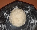 A picture of step 3 of Gajjar Naan.