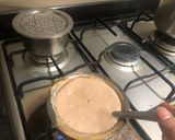 A picture of step 2 of Chocolate Biscuit Pudding.