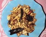 A picture of step 3 of Jhal muri.