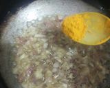 A picture of step 2 of Veg Keema Masala.