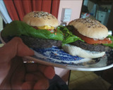 Foto del paso 4 de la receta: Hamburguesas de poroto negro y arroz (vegan-oil free)!