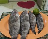 Foto langkah ke 1 dari resep Ikan kerapu panggang di teflon dengan baluran sambal kecap.