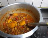 A picture of step 6 of Hungarian Paprika Beef.