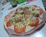 Foto del paso 4 de la receta: Pizza con harina integral 😋