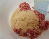 Foto del paso 2 de la receta: Albóndigas en airfryer con dip de garbanzos y puerro