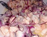 Foto del paso 2 de la receta: Ceviche de salmón y camarón