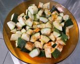 Une image de l'étape 5 de Purée de courgette aux épices et persil.