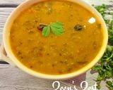 A picture of step 4 of Amaranthus and Methi Daal (Thotakura Daal).