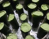 Foto langkah ke 7 dari resep Kue Putu Bambu Pandan.