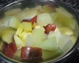 A picture of step 1 of Mix Fruit Chaat.