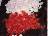 Guiso de arroz con pollo