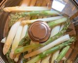 Une image de l'étape 2 de Tarte aux 2 asperges et parmesan.