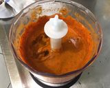 Une image de l'étape 5 de Sauce multi usages aux deux citrons, poivron grillé, épices et coriandre.