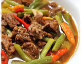 Foto langkah ke 5 dari resep Asem2 Daging Sapi Buncis segarr khas rumahku.