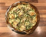 Une image de l'étape 4 de Tarte aux courgettes.