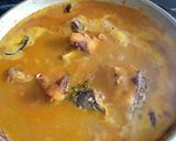 A picture of step 10 of Masala fish curry.