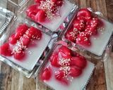 Foto langkah ke 5 dari resep Thai Dessert Piak Poon Merah Putih.