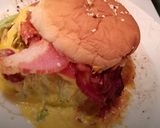 A picture of step 7 of 2nd Best Burger in the World. 🙂.
