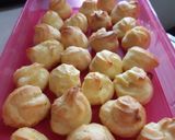Foto langkah ke 5 dari resep Soes mini vla durian.