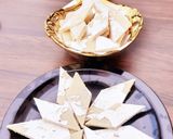 A picture of step 5 of Peanuts Kaju Katli.