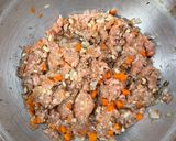 A picture of step 1 of Kimchi cabbage rolls.
