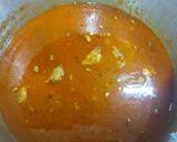 A picture of step 3 of Chicken qorma.