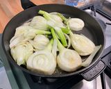 Une image de l'étape 5 de Fenouils braisés au bouillon de gambas.