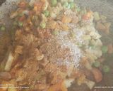 A picture of step 3 of Vegetable poha.