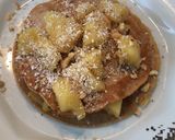 Foto do passo 7 de Panqueca integral com abacaxi