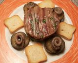 Foto del paso 6 de la receta Timbal de anchoas caseras y tomates cherrys