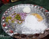 A picture of step 1 of Kurkuri Dahi.