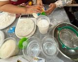 Foto langkah ke 1 dari resep Kue Lapis Beras.