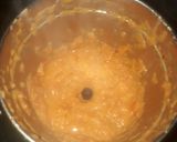 A picture of step 3 of Mushroom in red thai gravy.