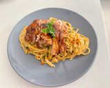 中式辣醬雞肉義大利麵的食譜步驟7照片