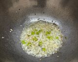 A picture of step 1 of Masala maggie.
