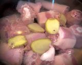 Hình bước làm 2 của món Mì Đuôi Heo Giò Mọc