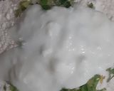 A picture of step 2 of Naan.