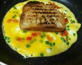 Pas rețetă Omlette-toast 1 fotografie