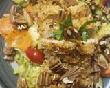 A picture of step 8 of Coconut Crusted Chicken with Pecan, Apple Salad.
