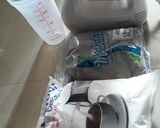 Foto langkah ke 1 dari resep Bolu ketan hitam kukus enak dan praktis tanpa pengembang.