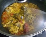 A picture of step 4 of Sindhi Chicken Karhia.