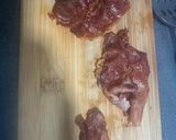 Foto del paso 3 de la receta: Flores de alcachofa con crujiente de jamón