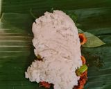 Foto langkah ke 4 dari resep Nasi bakar cumi asin pete.