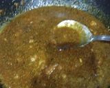 A picture of step 3 of Masala dry fruit gur chikki.