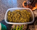 Indiai, Spenót, brokkoli egytálétel (Saag) recept fázis 1 fotója