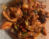 Foto langkah ke 4 dari resep Ayam Saos Inggris Pedas.